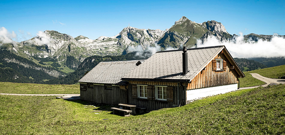 rent a Swiss alpine hut