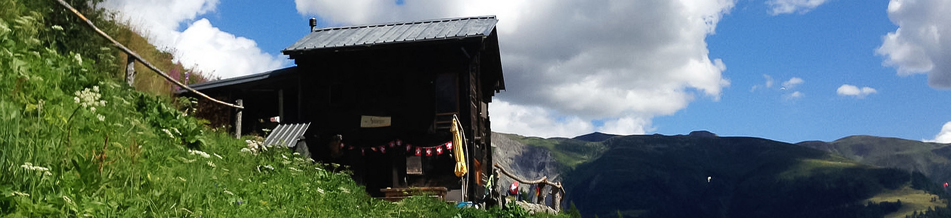 Alphütten mieten im Wallis
